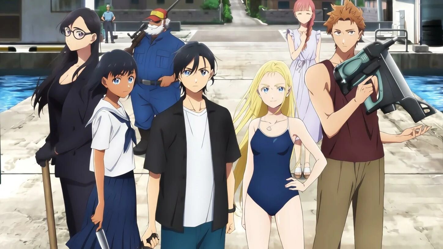 Summer time rendering. Shinpei ajiro. summertime render аниме 2025. летнее время аниме. премьера аниме.