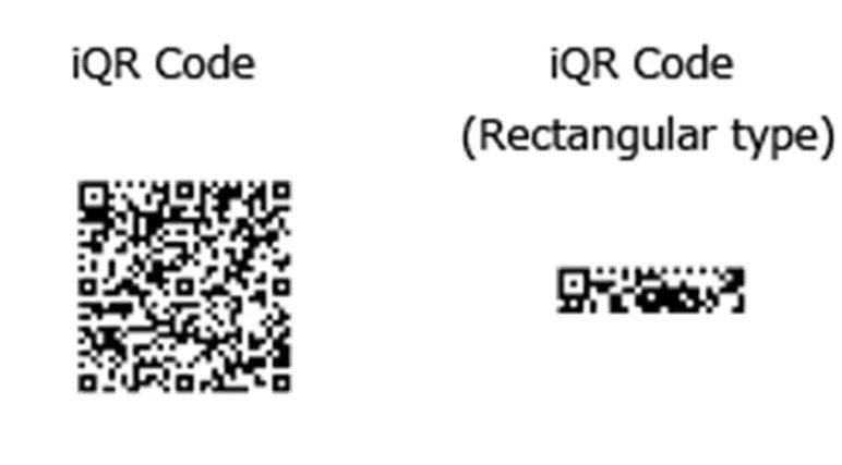 Over code. Iqr QR-код. Горизонтальный QR код. QR code прямоугольный. QR код прямоугольной формы.