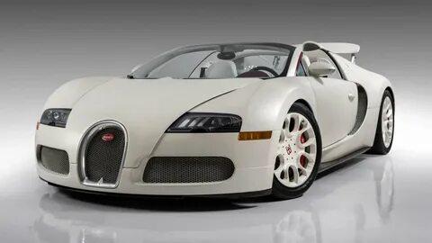 Белый bugatti