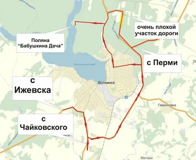 Районы воткинска