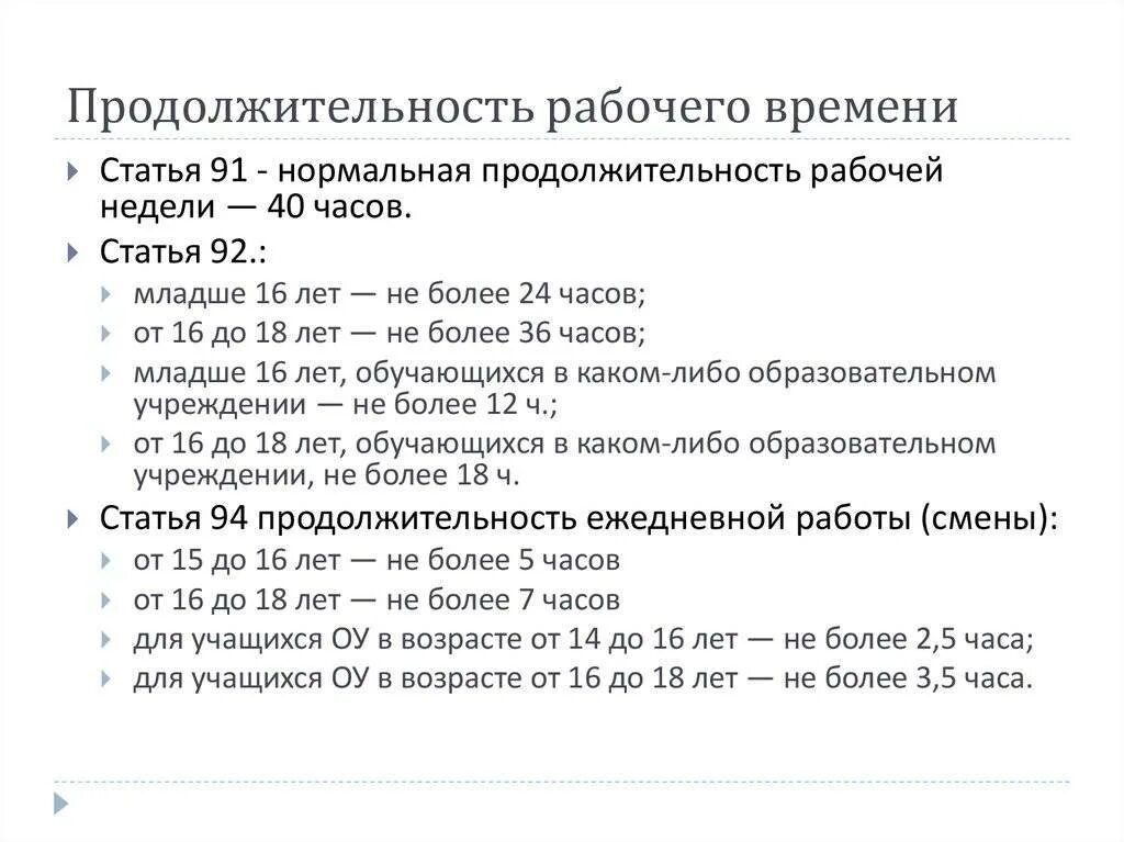 Основы 24 рф. Продолжительность рабочего времени. Продолжительность рабочего дня по трудовому кодексу. Продолжительность рабочего дня по ТК РФ. Нормальная Продолжительность рабочего дня.