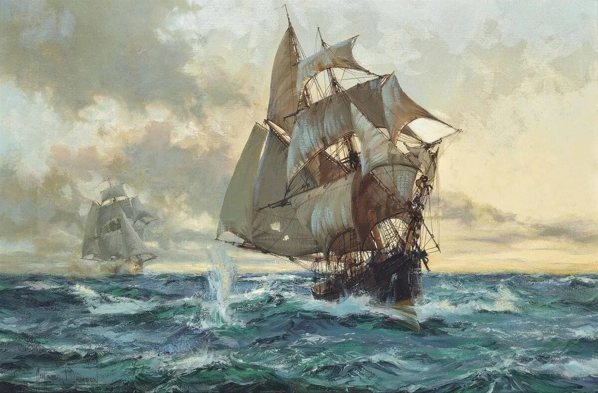 Корабль связан с морем. Монтегю доусон маринист. монтегю доусона montague dawson. доусон монтегю корабль. художника-мариниста монтегю доусон.