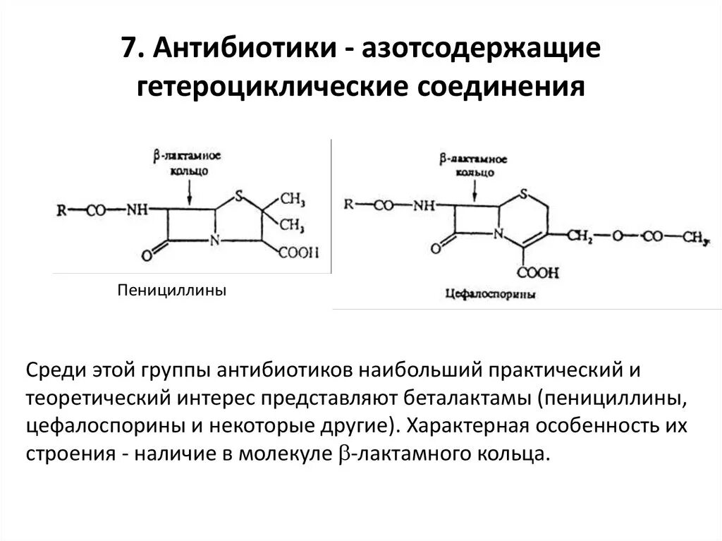 Класс пенициллинов