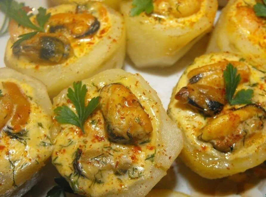 Картофельные стаканы