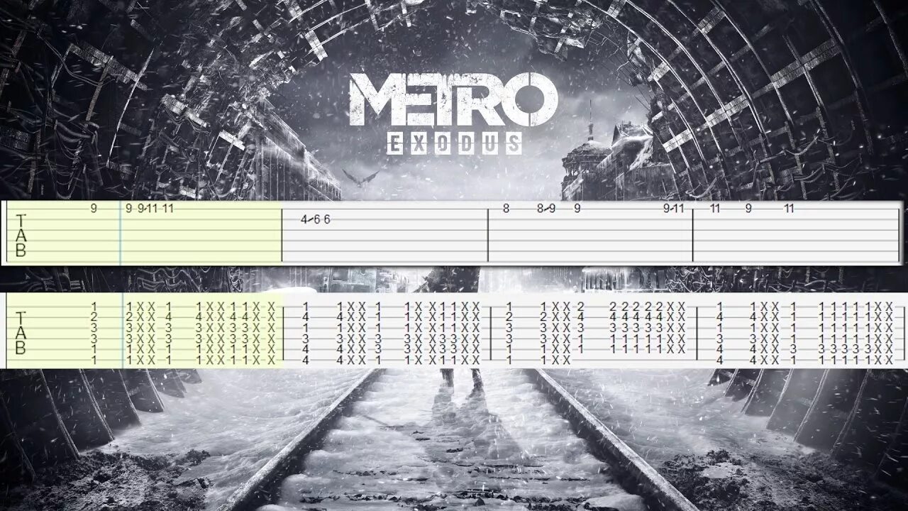 Metro 2033 на гитаре. Табы метро 2033 на гитаре. Метро исход табы. Метро исход гитара. Таб метро ласт