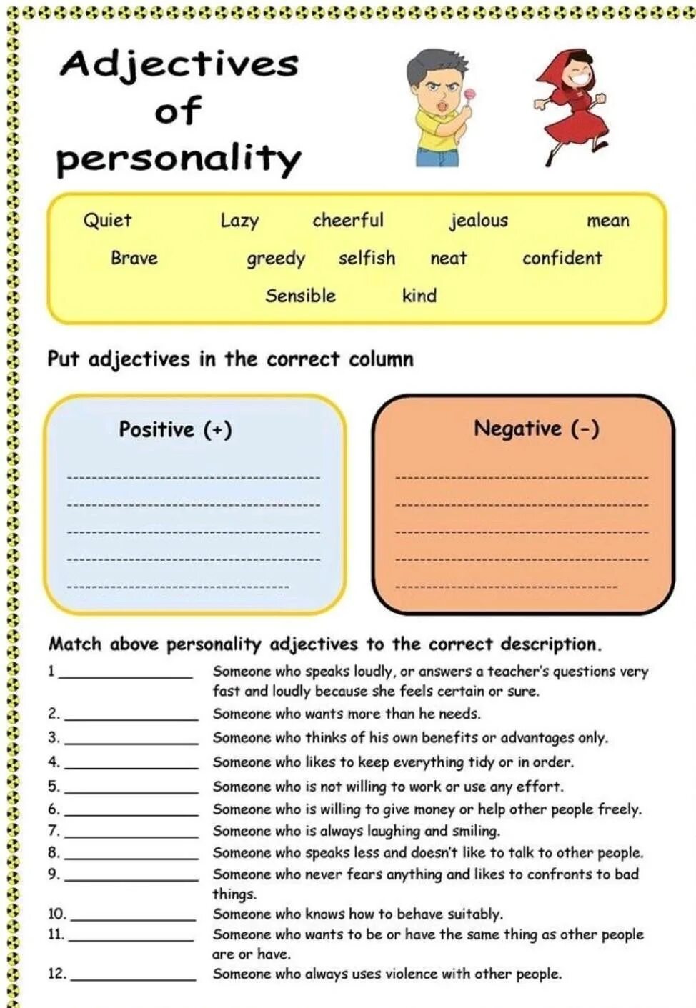 Task kinds. Черты характера на английском упражнения. Характер на английском языке упражнения. Character задания. Задания на тему adjective.
