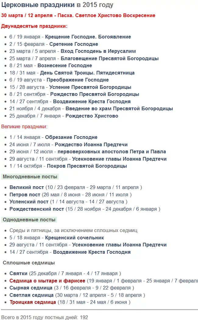 1 апреля какой праздник церковный православный. Церковные праздники. Список праздников. Церковные праздники список. Список божественных праздников.