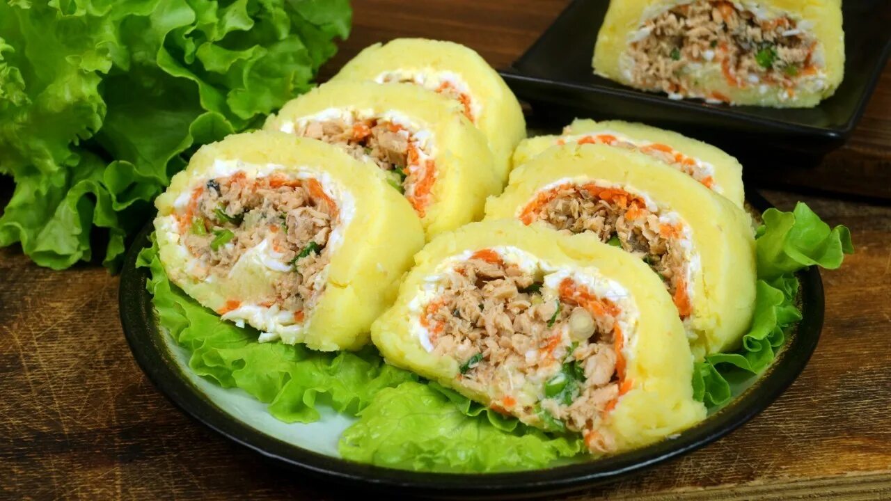 Рецепты рулеты с консервами