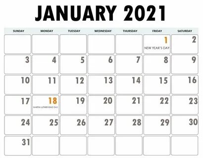 Январь 2021 детский