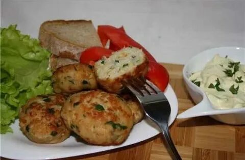 Мини котлетки с моцареллой
