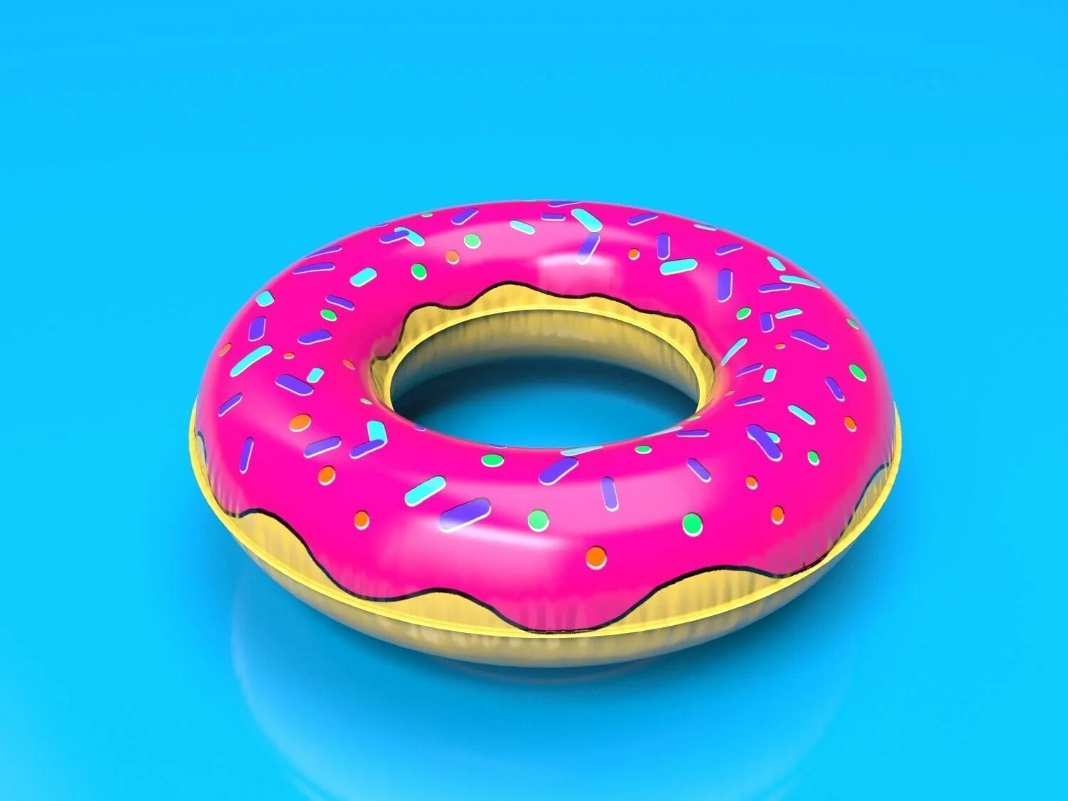 Inflatable circle