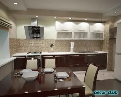 Фото кухонь в коричневых тонах