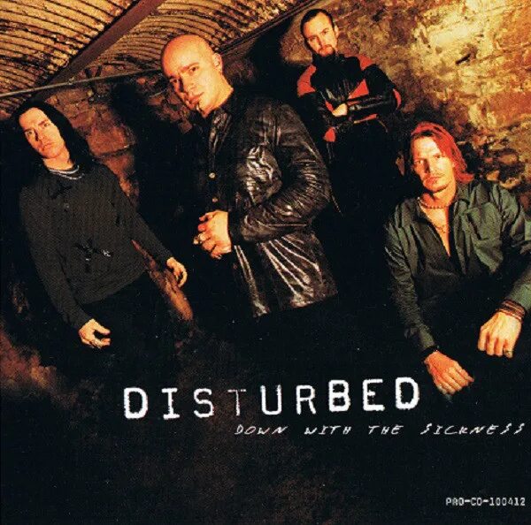 Sick down. Disturbed down with the Sickness обложка.