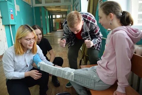 Оказание первой помощи зарница