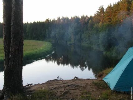 Отдых с палатками на селигере