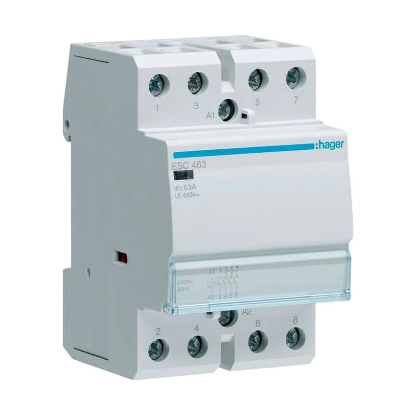 Abb esb63-40n-06. Подключение модульного контактора. Контактор esb 40-40. Схема подключения модульного контактора однофазного. Контактор 63а ac dc 230в.