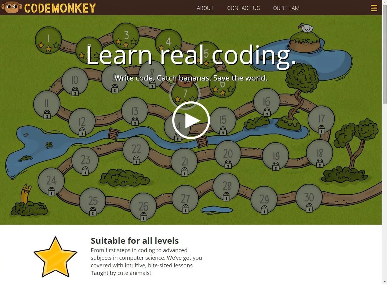 Codemonkey com. Игровое программирование для детей. Язык программирования для детей. Программирование игр для детей. Игры которые учат программировать.