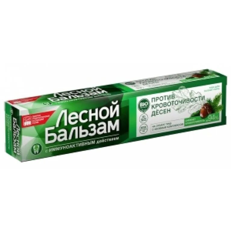 Купить зубную пасту лесная. Зубная паста Лесной бальзам 75 мл.