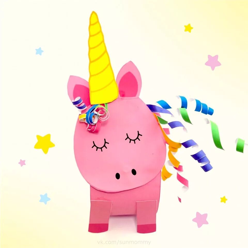 единорог из бумаги. единорожек из бумаги. поделка единорожка из бумаги. поделка единорог из бумаги. поделка единорог из бумаги.