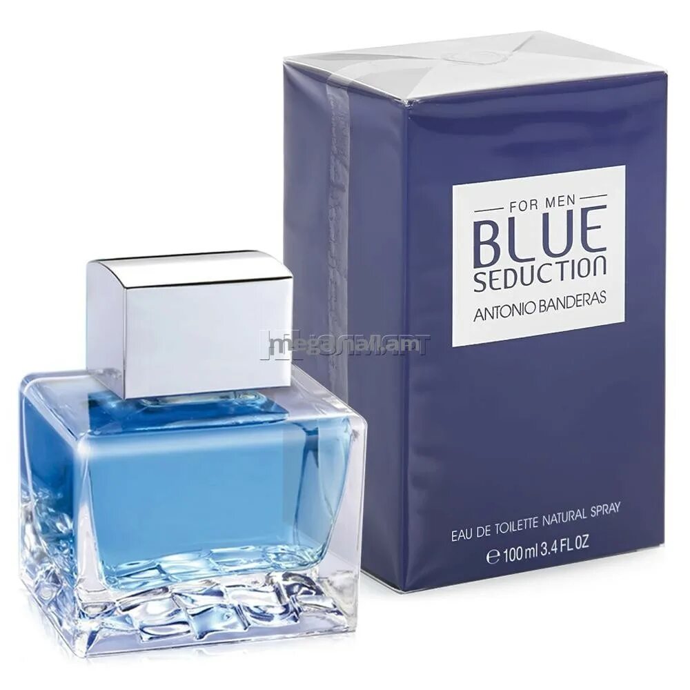 Мужской Парфюм Антонио Бандерас Blue. Antonio Banderas Blue Seduction 100мл. Blue Seduction man, 100 мл. Blue Seduction men (a.Banderas) 100мл. Летуаль антонио бандерас мужские