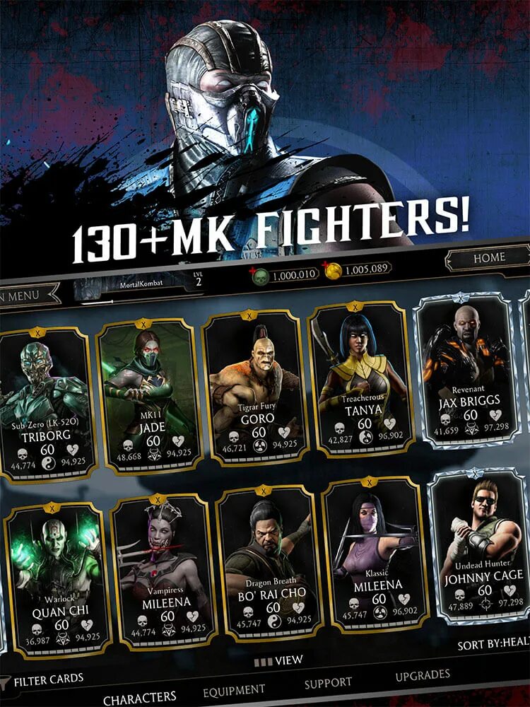 Mortal Combat мобильная игра. Mortal Kombat x меню персонажей. Mortal Kombat x mobile версия 1.1.0. Mortal Kombat mobile герои. Даты игр на телефон