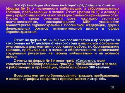 Граждан пребывающих в запасе имеющих мобпредписания