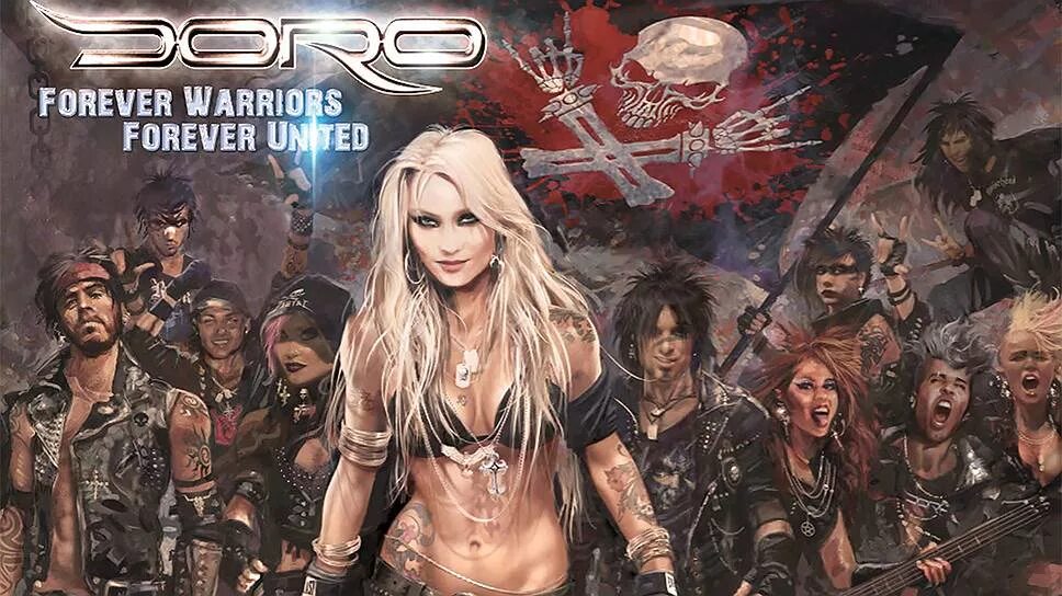 Forever warriors. Doro forever warriors forever united. Warlock doro pesch обложки. Doro pesch 2018 forever warriors-forever united. Doro pesch wallpaper.