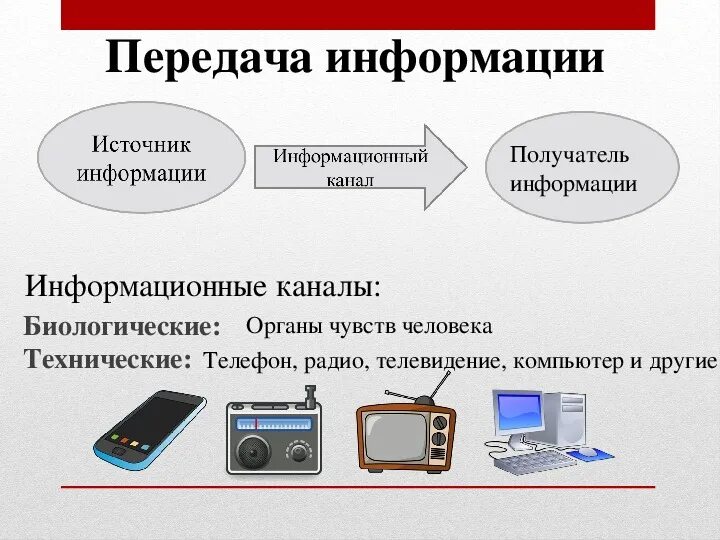 Основные информационные процессы. Источники получения информации. Схема передачи и получения информации. Информатика информационные процессы передачи информации.