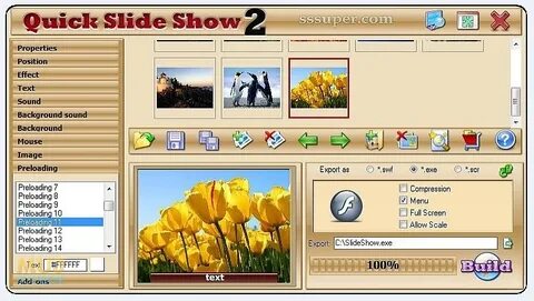 Show slide