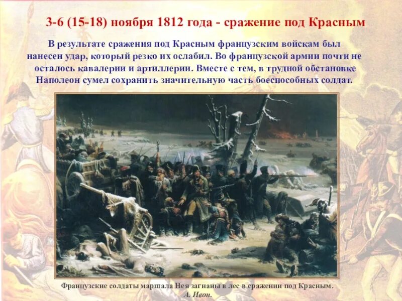 Сражение 12 октября 1812. Бой у села красное 1812. Сражение под красным 1812 года. Сражение под красным 3-6 ноября.