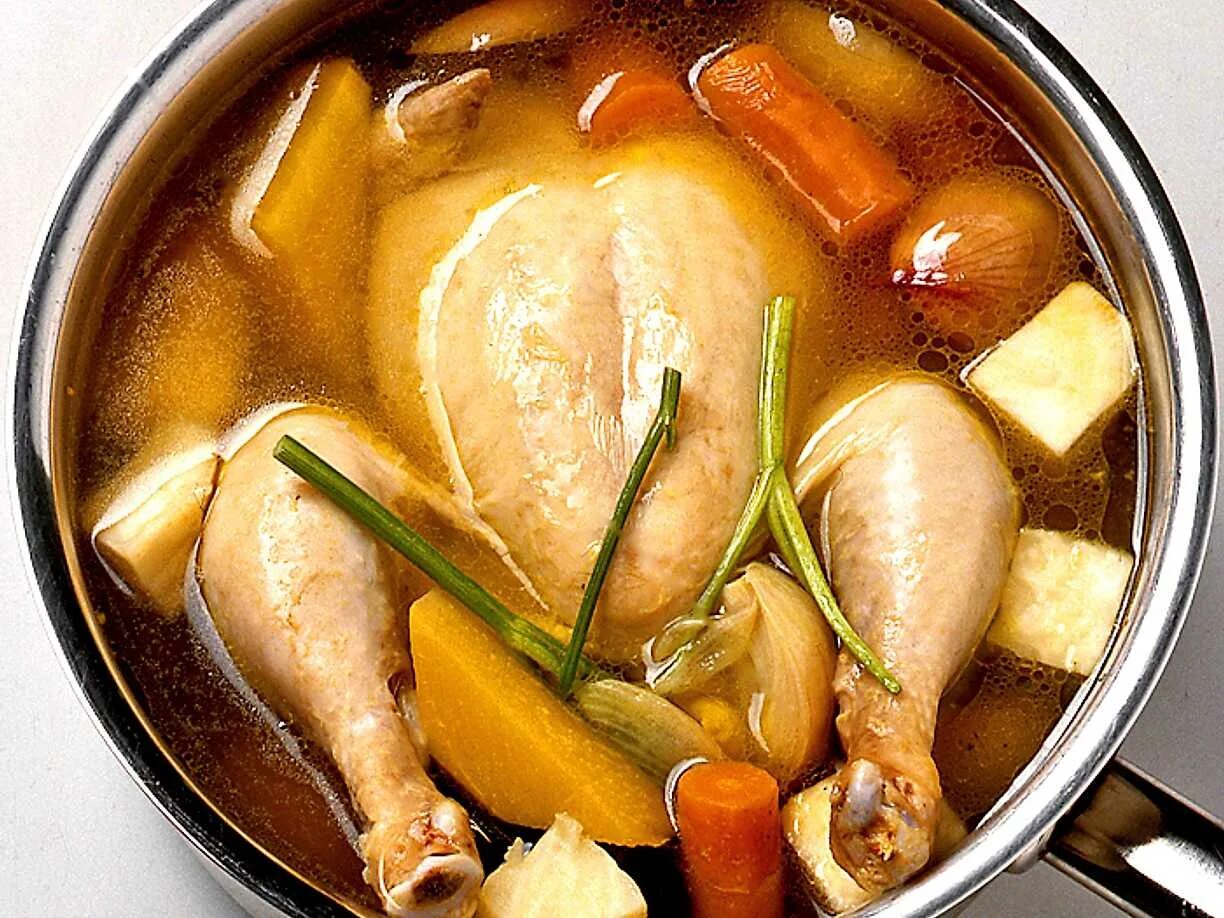 Как вкусно отварить курицу