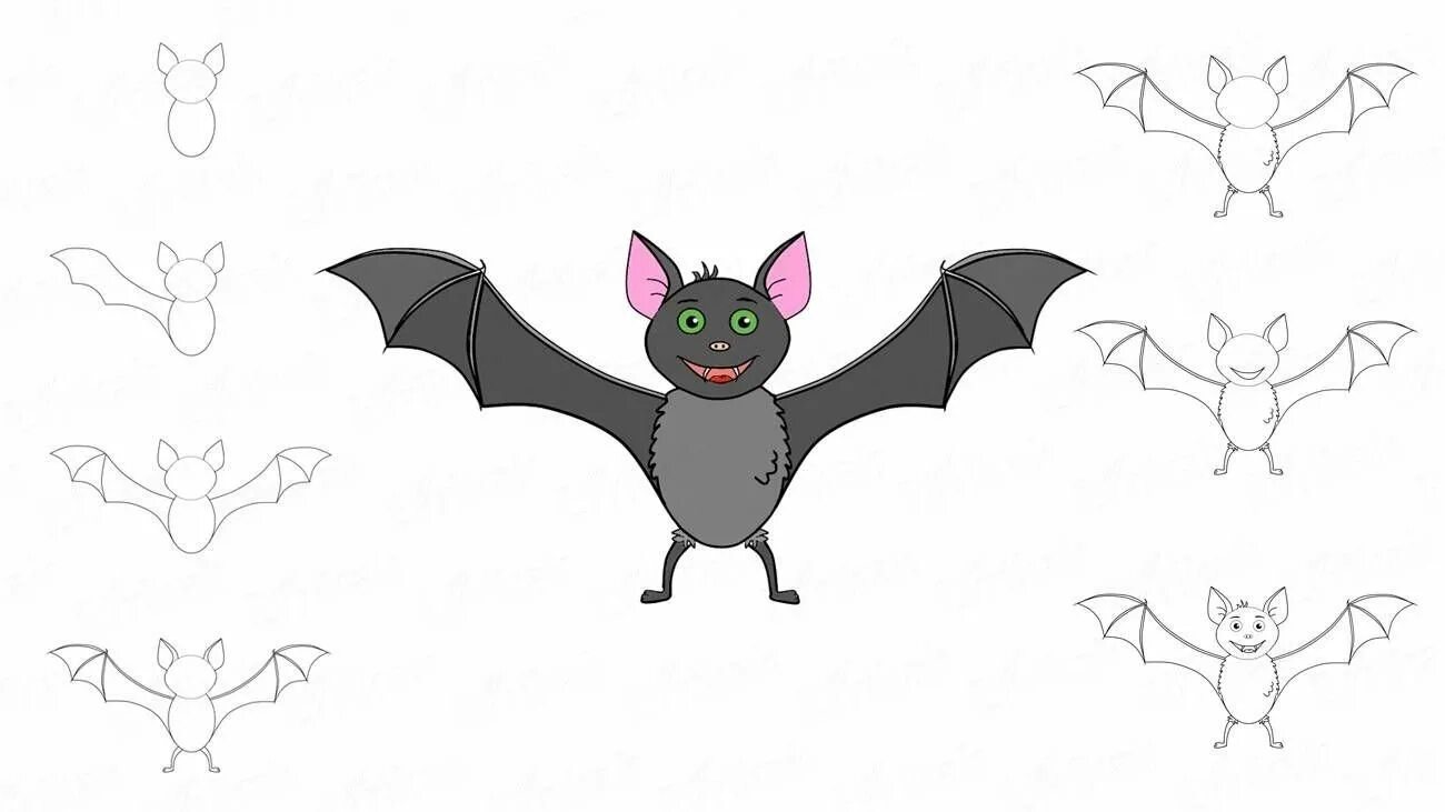 Как нарисовать летучую мышку. Как нарисовать летучую мышь. картинки для срисовки летучая мышь. поэтапное рисование летучей мыши. как нарисовать литучиюмыш.