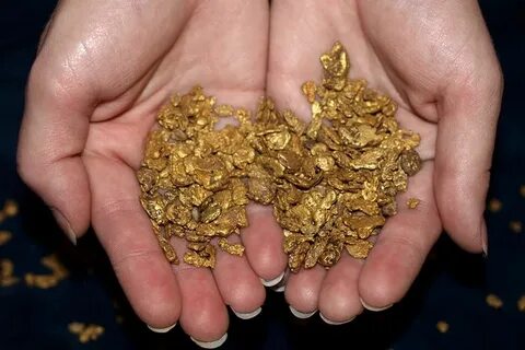 Нашли богатое золото