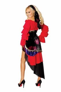 Gypsy Halloween Costume http://www.envycorner.com/gypsy.html RMBR06 4Pc Gyp...