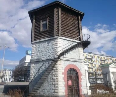Водонапорная башня на плотинке