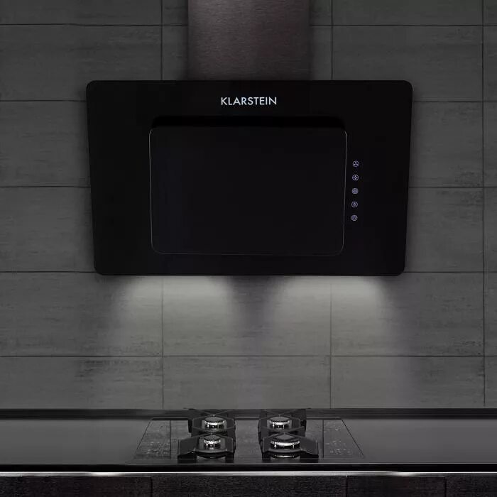 Вытяжка Klarstein. Кухонная вытяжка Klarstein Noir Retro. Extractor Hood Cooking.