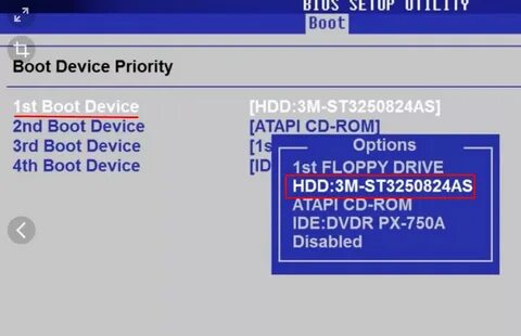 Default boot перевод