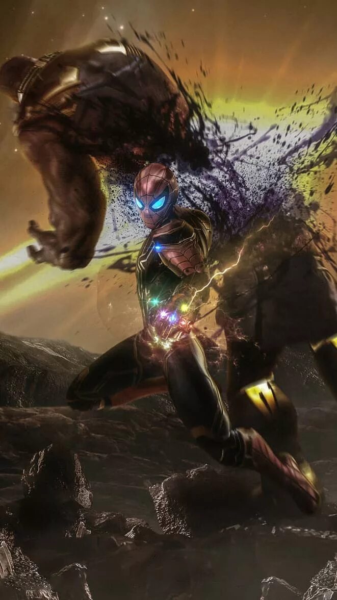Железный человек с человеком пауком Танос. Танос против железного человека. Железный человек против ТАНОСА. Железный паук против