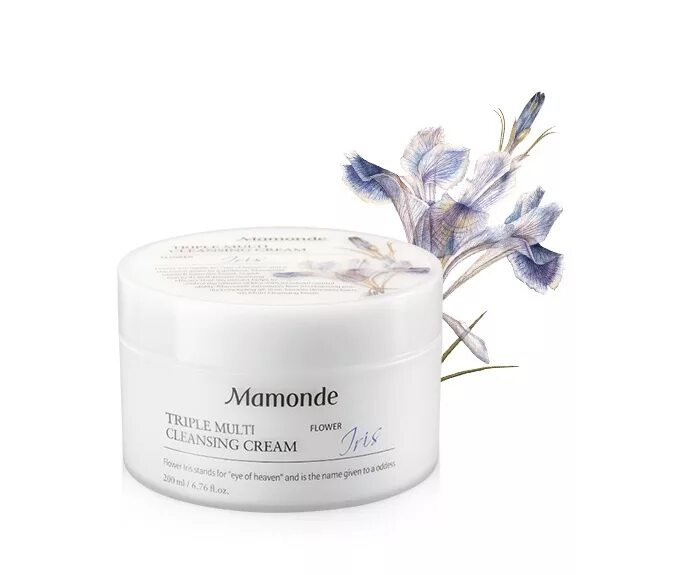 Multi cleansing. Mamonde Triple Multi Cleansing Foam. Косметика с экстрактом ириса. Крем для снятия макияжа Корея. Mamonde Triple Multi Cleansing Foam - пенка для умывания с экстрактом цветов ириса.