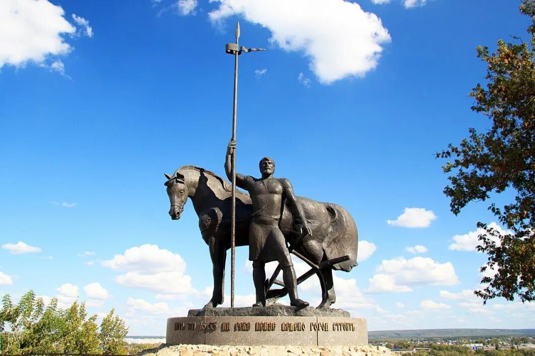 Памятник первопоселенец пенза ленинский район фото