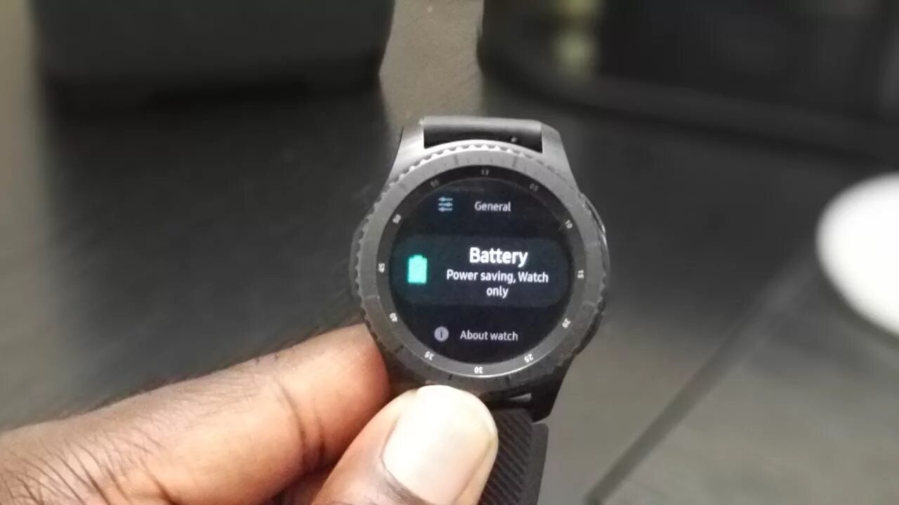 Galaxy watch батарея