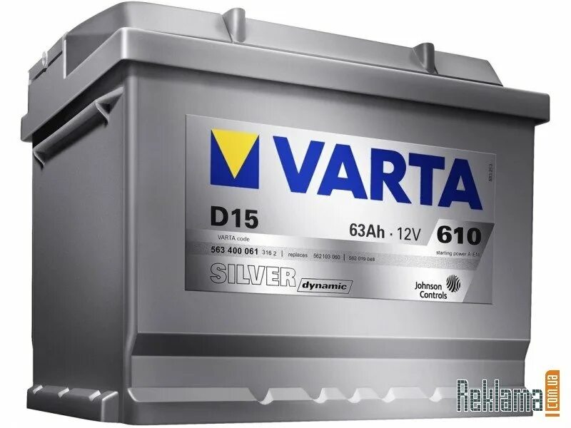 Аккумулятор емкость аккумулятора а ч. Varta d15 Silver Dynamic 563 400 061. 563400061 Varta. АКБ Varta Silver Dynamic. Varta Silver Dynamic 110ah 920a.