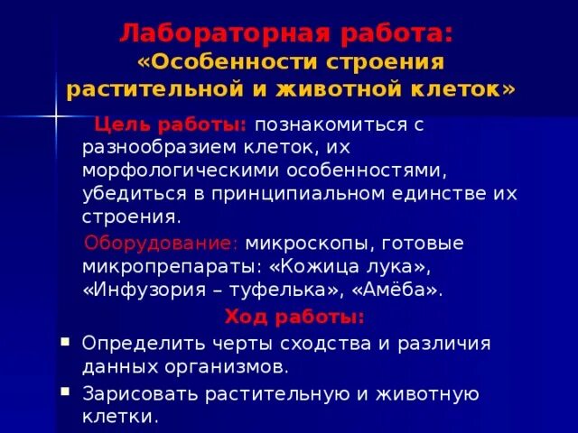 Вывод растительные и животные клетки. Лабораторная работа особенности строения животной клетки. Клетки животных вывод. Животная клетка вывод. Растительная и животная клетка лабораторная работа вывод.