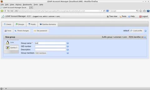 Samba tool
