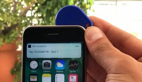 Где в iphone nfc