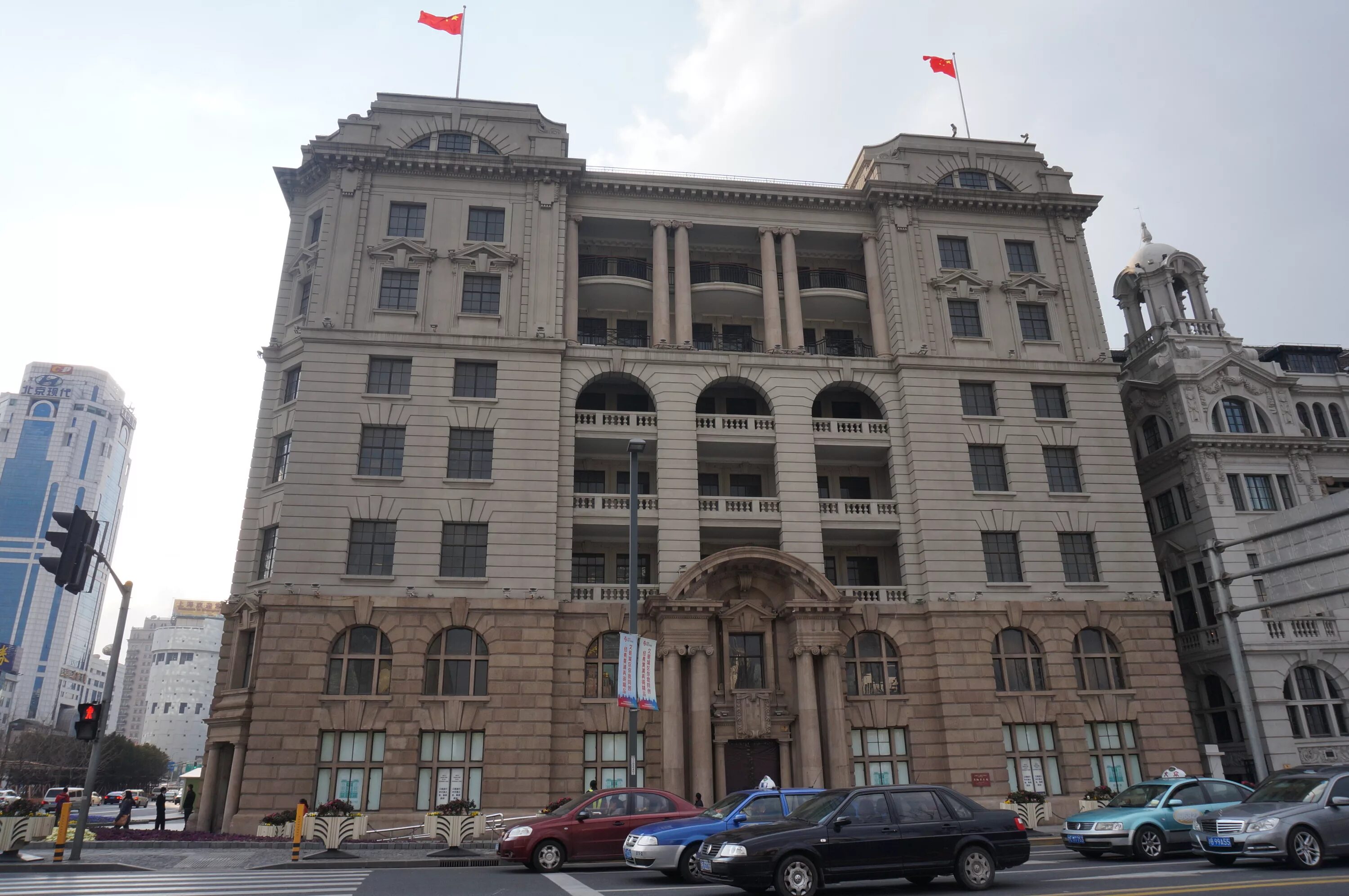 Asia building. Shanghai Municipal Police. Asian building. Бывшая французская колония Шанхай здание.