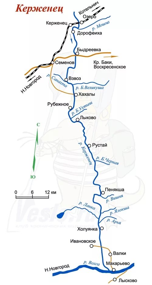 Река Керженец на карте Нижегородской области. Река Керженец на карте. Схема реки Керженец. Керженец на карте Нижегородской области.