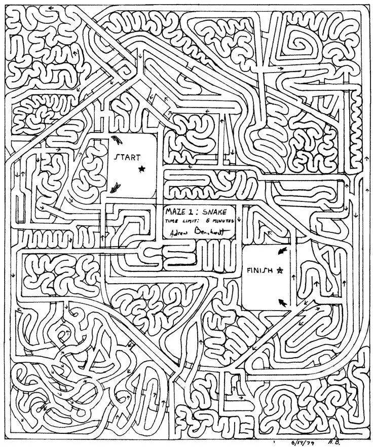 Freaky maze