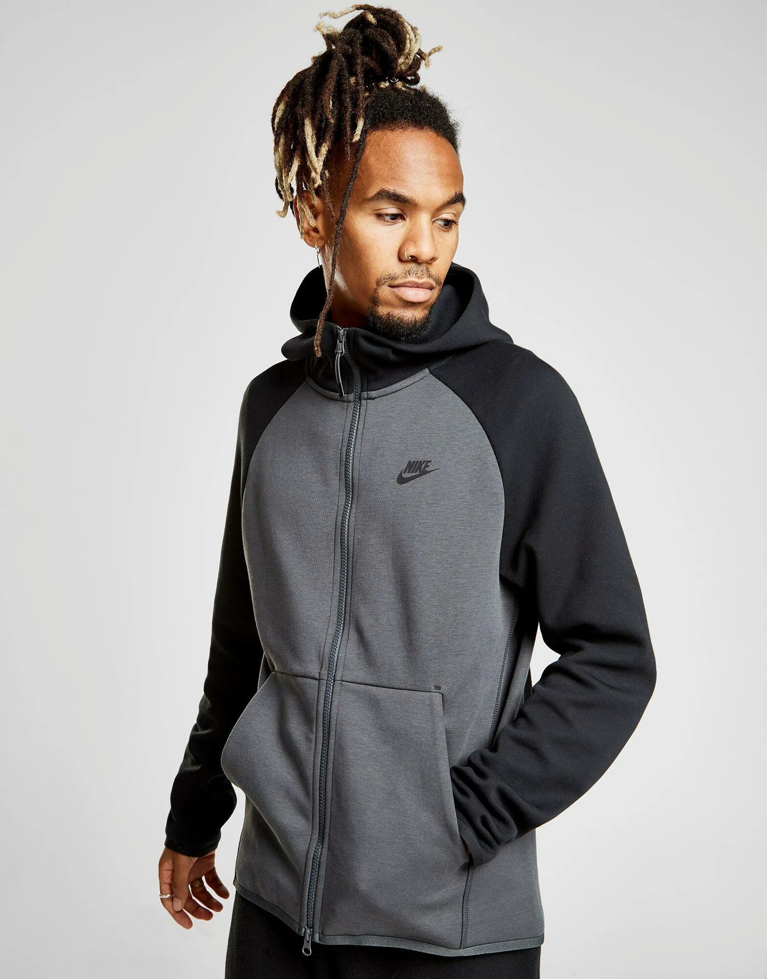 Nike Tech Fleece Windrunner Hoodie. Nike Tech Fleece Windrunner Black Gray. Zip Hoodie Nike Tech Fleece Black Grey. Nike Tech Fleece Black.