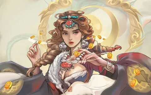 40. Воительница Скандинавия. 